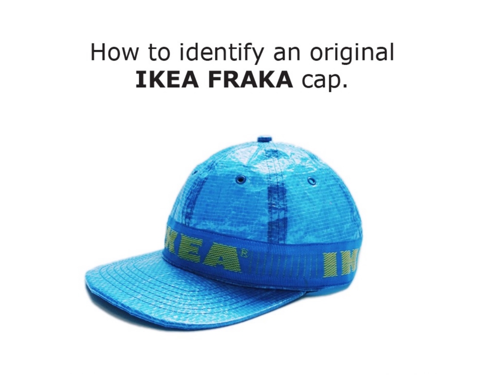 IKEA 藍色購物袋款出埋潮帽！美國品牌型格 FRAKTA Cap 帽