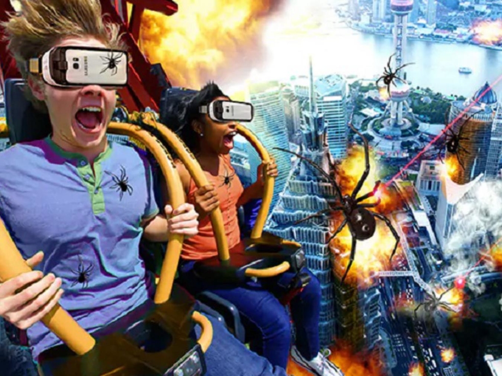 【雙重恐懼】VR 激玩北美最高跳樓機！