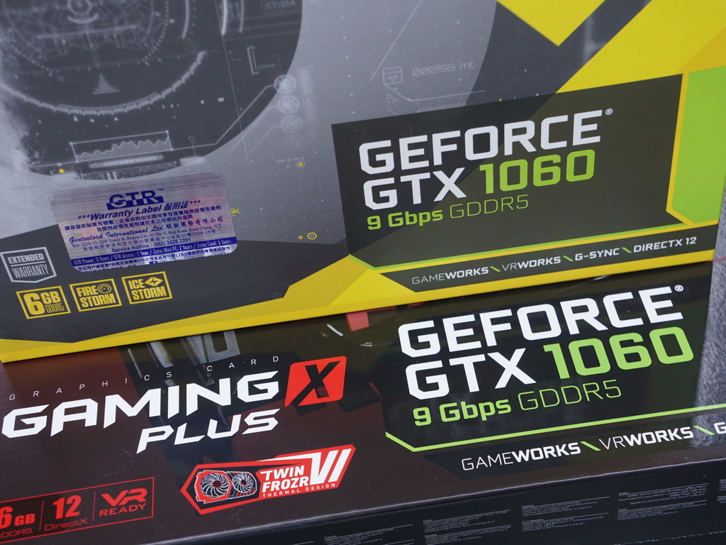 反擊 RX 500 系列！ GTX 1060‧1080 加速版登場