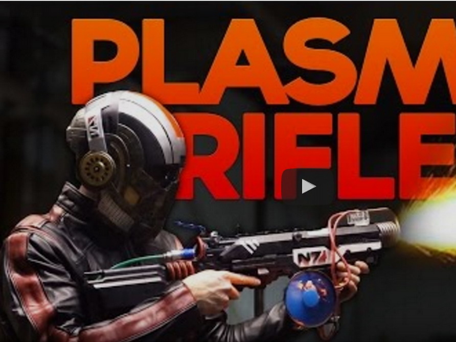 電玩道具變成真！Mass Effect Plasma Rifle