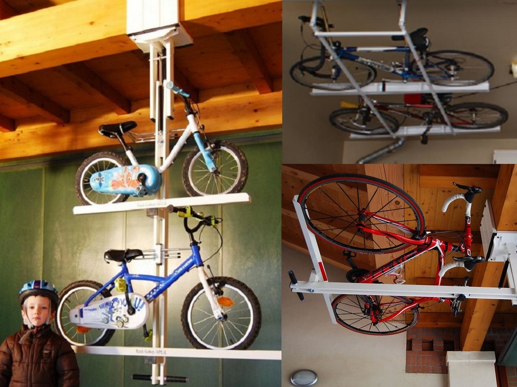 蝸居單車收納大法！輕鬆掛上天花板？