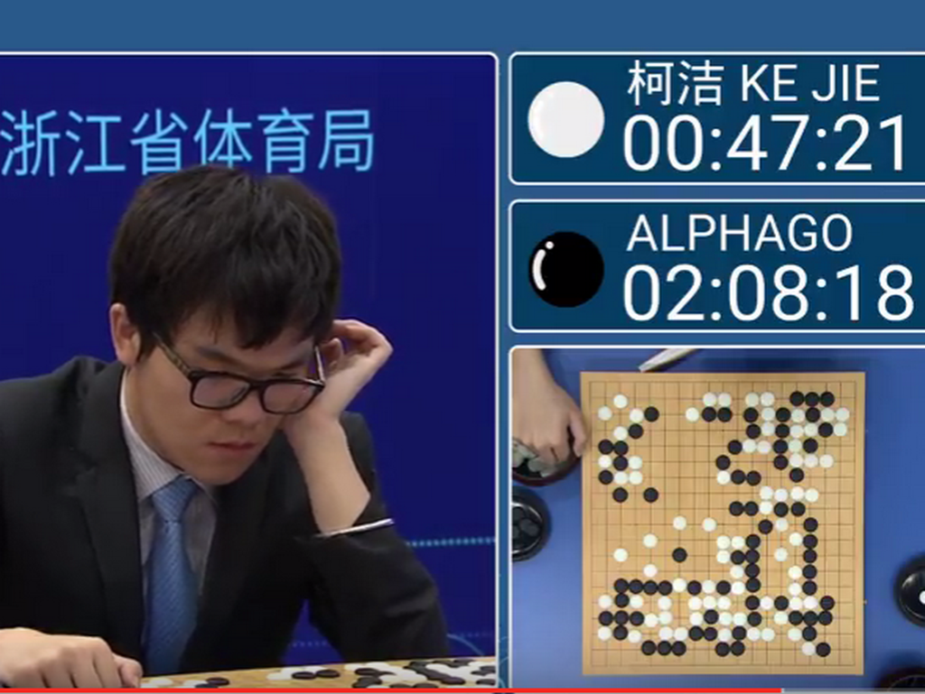 AlphaGo 再下一城！柯潔輸了