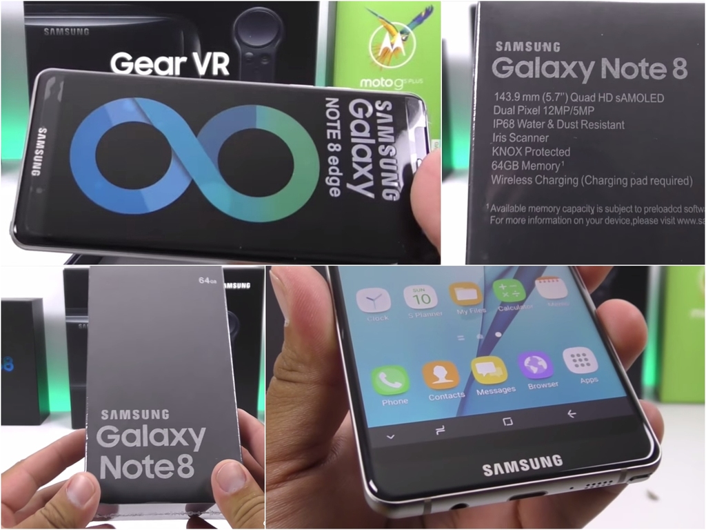 未發布先賣街!Note 8 真機開箱!?
