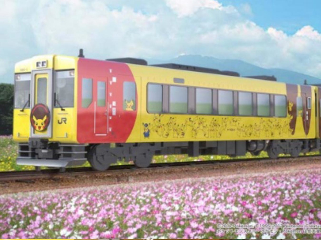 日本驚現期間限定比卡超列車