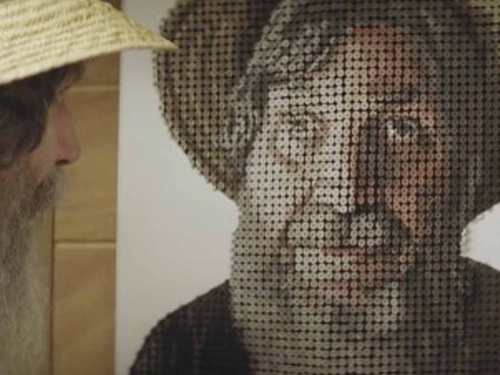 【睇片】激凸釘畫 盲人看得見的藝術