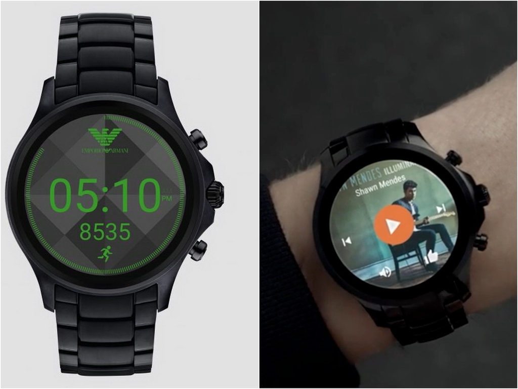 潮牌 Armani Android Wear 2.0 新錶 9 月 14 日開售！