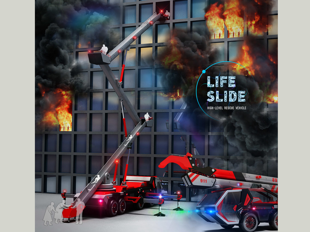 【睇片】設計 Life Slide 生命滑梯助高層救災 90 後研究生橫掃全球 12 獎