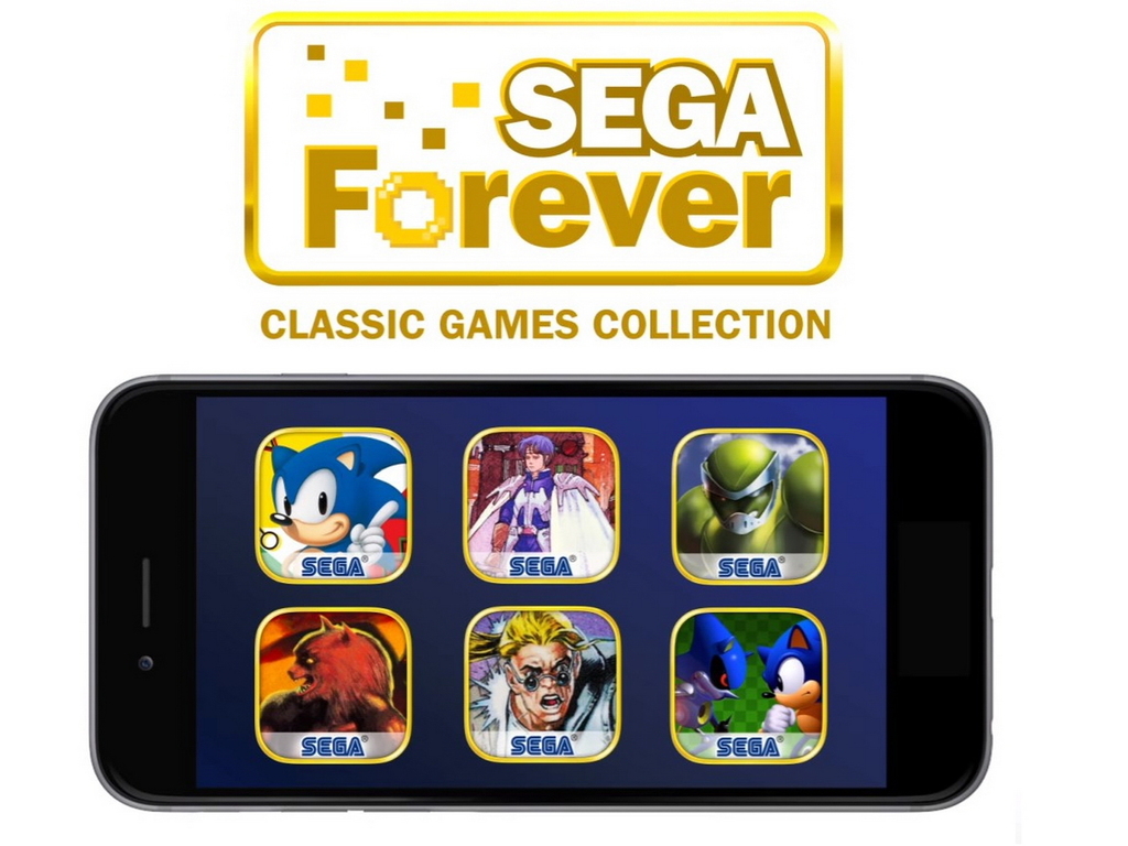 SEGA 十六大經典遊戲 手機免費任玩