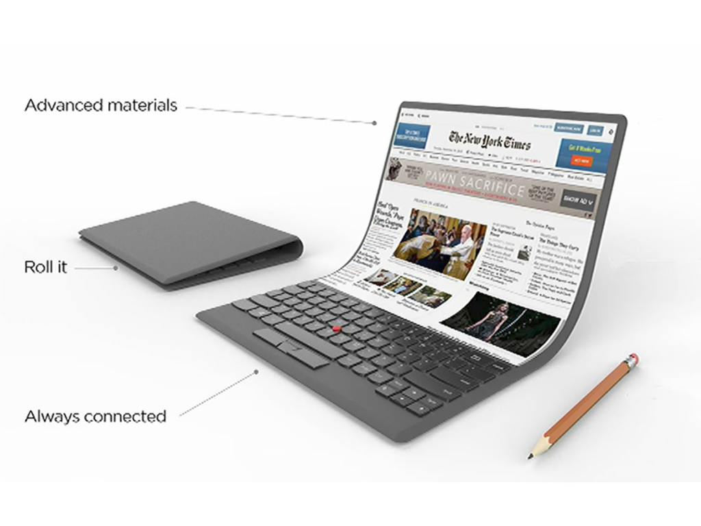 Lenovo 擬製可屈 Mon 筆電 摺得還是 ThinkPad 嗎？