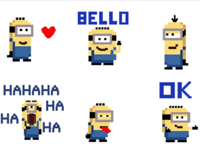 狂送心心！Facebook 推 16 款 Minions 新貼紙