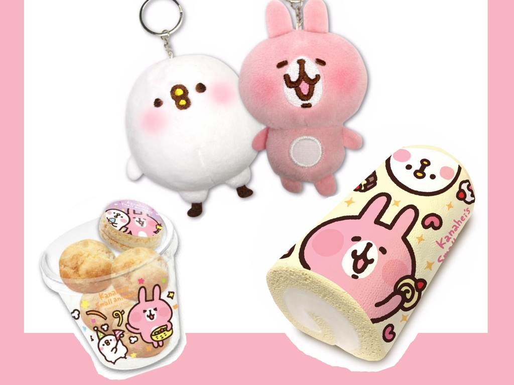 【女生注意】P 助 & 兔兔 Pop-Up 甜點店殺到！白桃忌廉卷超搶眼