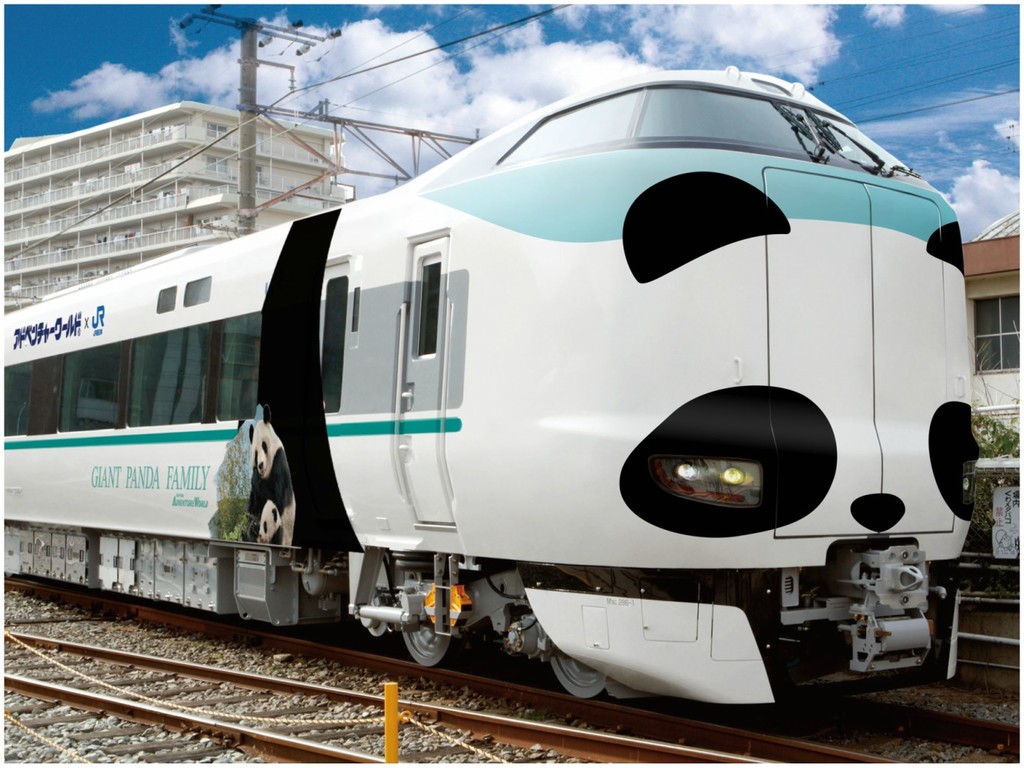 JR 西日本熊貓黑潮號列車始動！ 4 款主題車廂駛至 2019