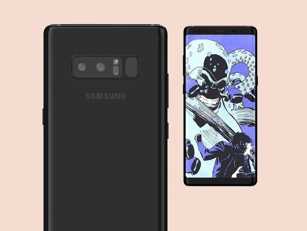 Samsung Note 8 指紋掃瞄器位置不討好？！