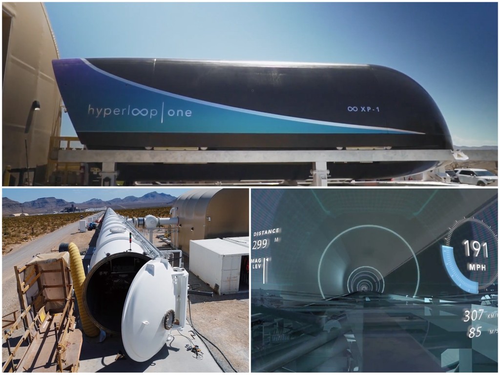 Hyperloop One 刷新 310 km／h 最高時速！超級高鐵 4 大測試突破