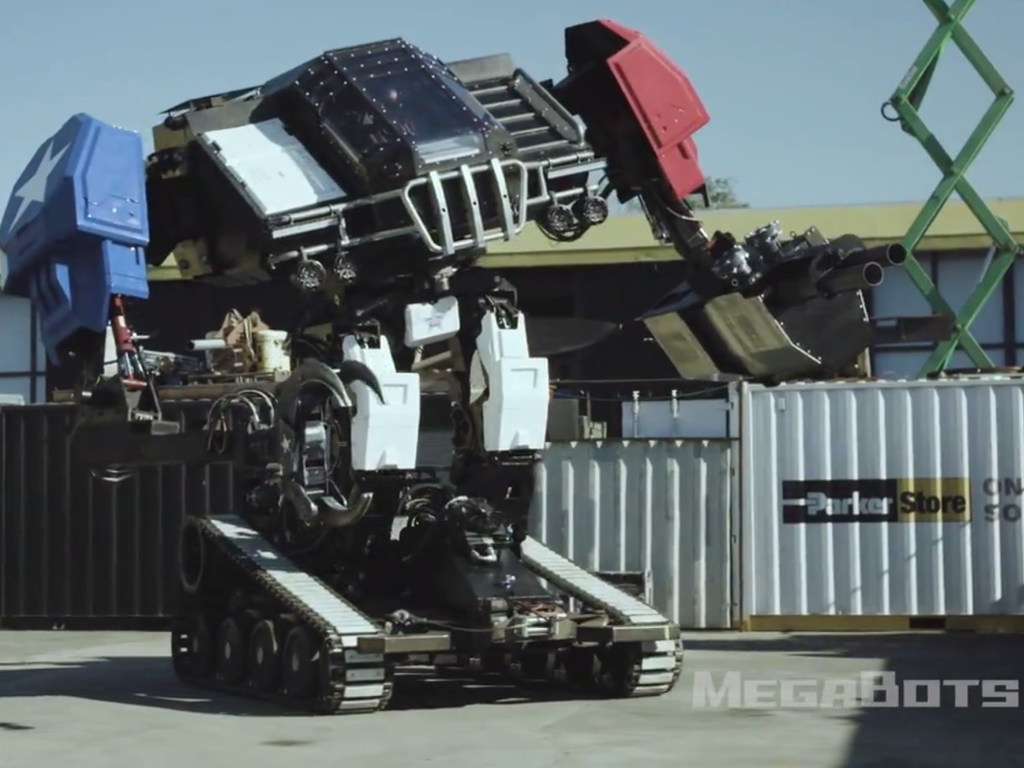 美國 MEGABOTS 機械人預備開戰
