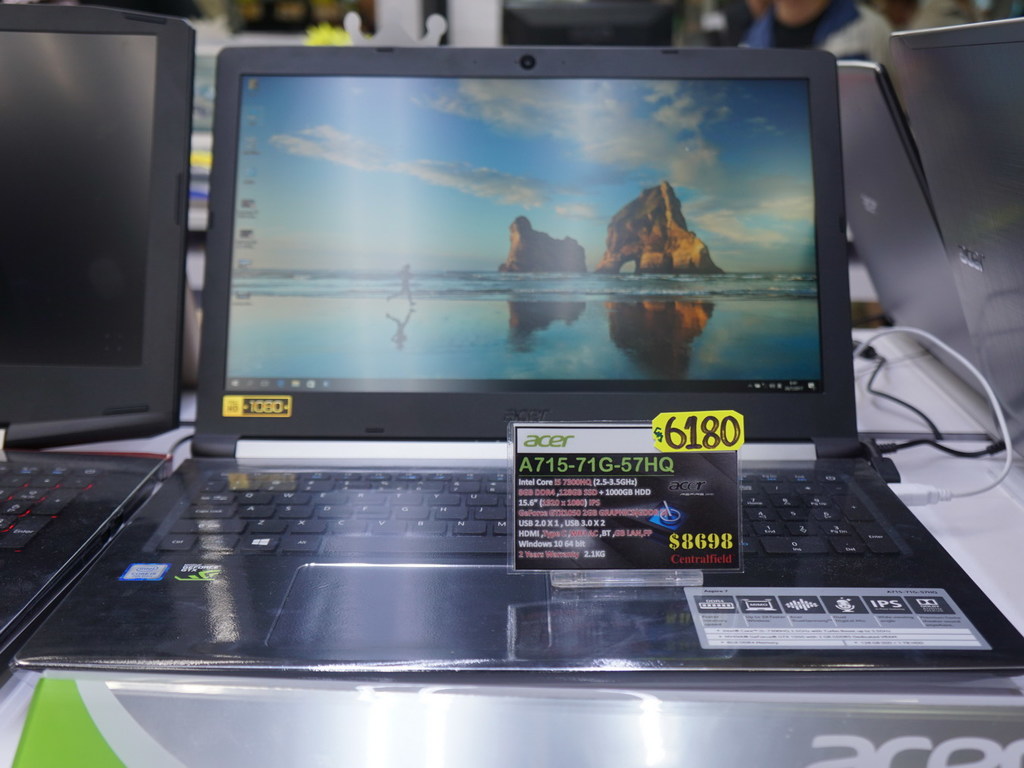 GTX 1050 筆電創新低價  HK$6,180 有交易！