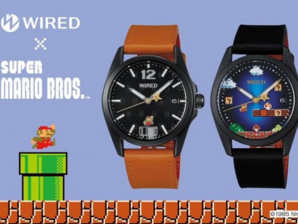 限量發售！Mario x WIRED 主題手錶