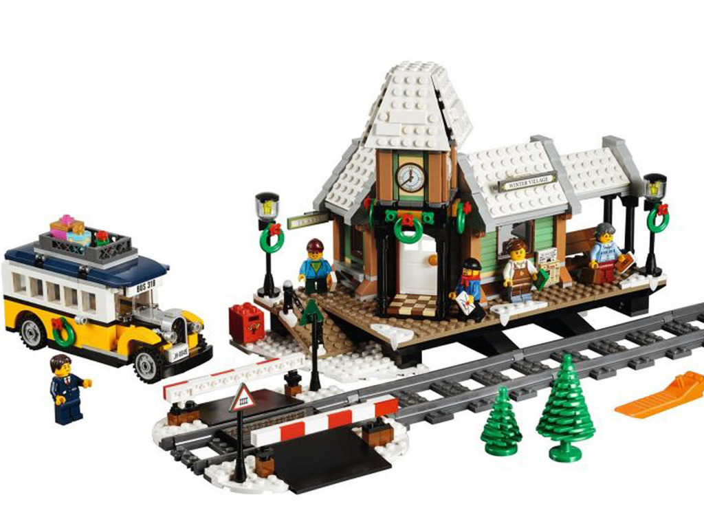 【港人設計】LEGO 10 月推出雪中火車村莊 SET