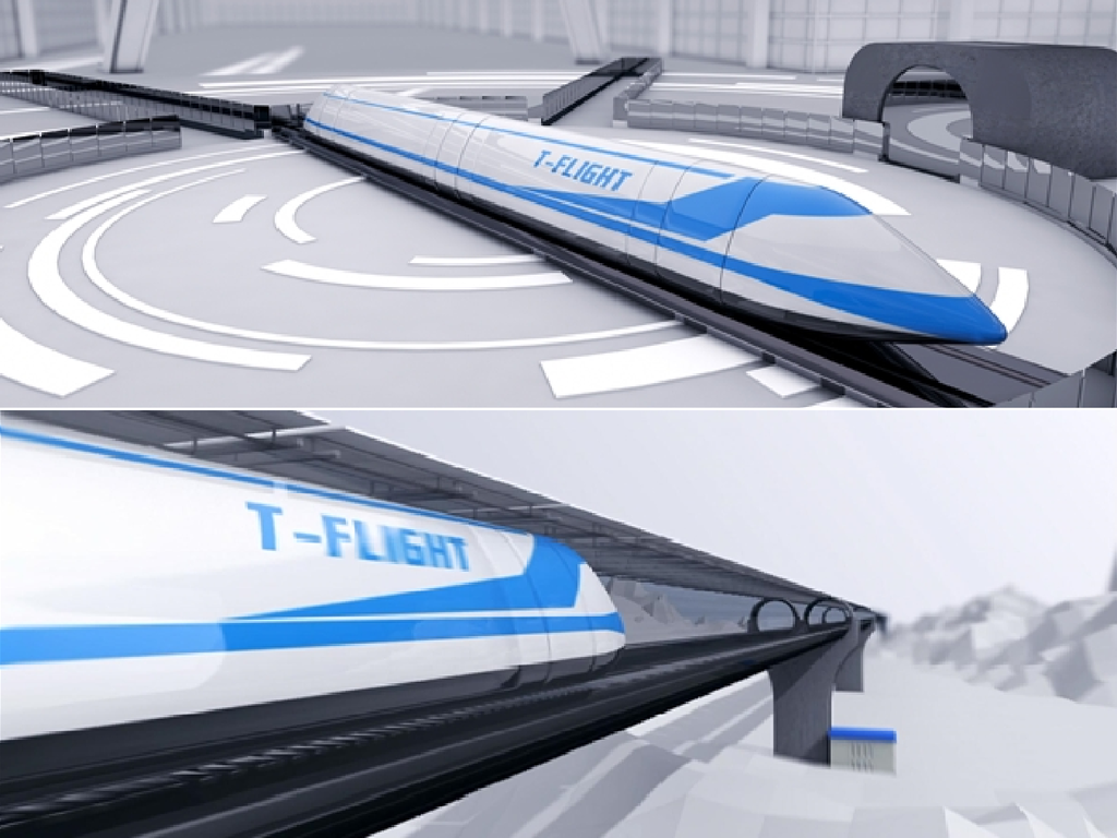 中國研發「癲速」飛行列車！極速 4000 公里？