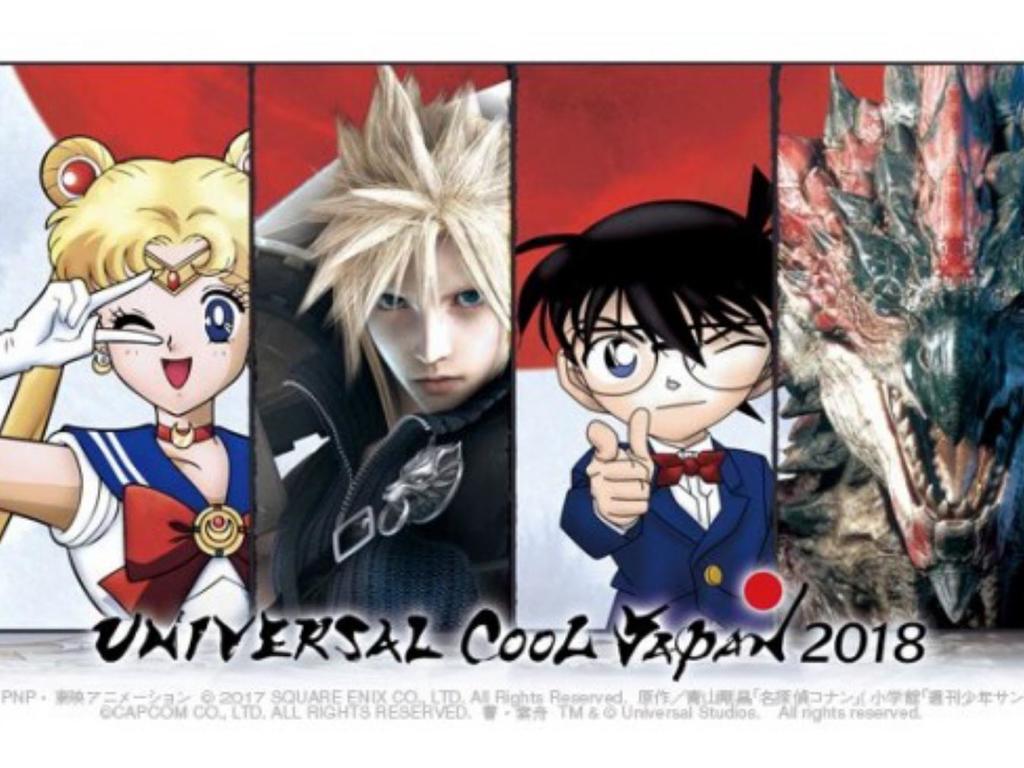 《FF VII》《美少女戰士》強勢加盟大阪 USJ「Cool Japan 2018」