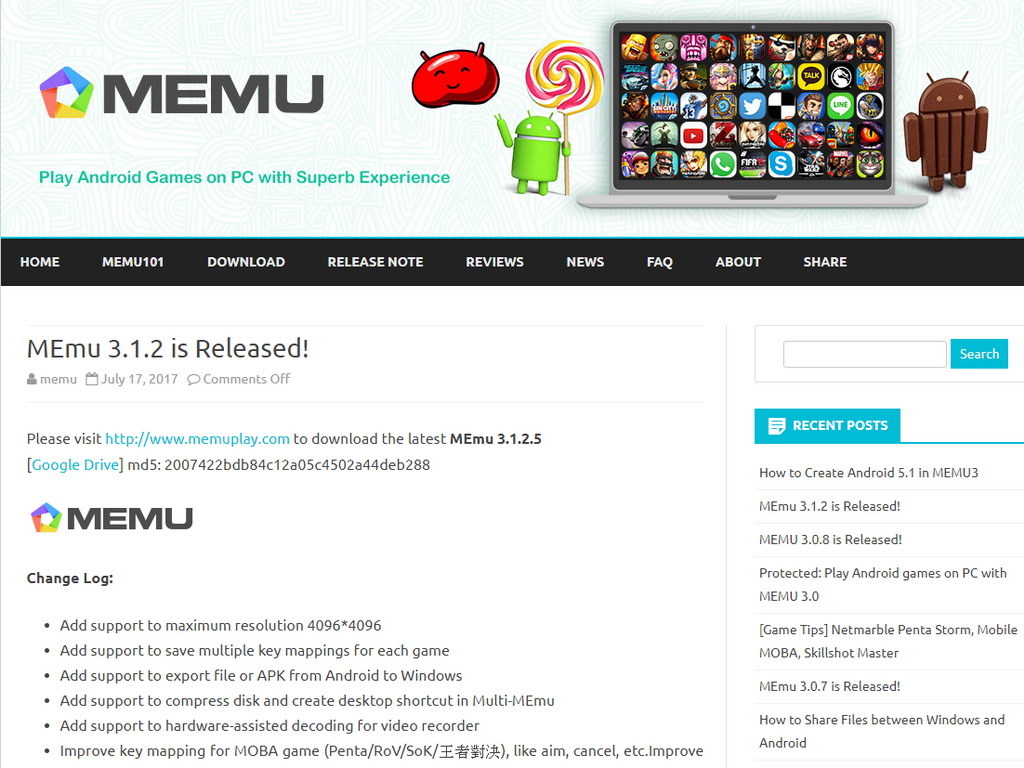 Android 模擬器 MEmu  教你在電腦上玩手遊！