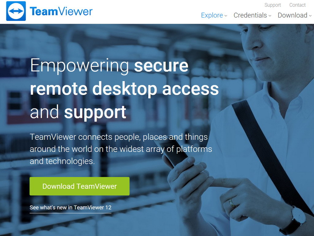 Teamviewer 自建私有雲    存取檔案防外洩 