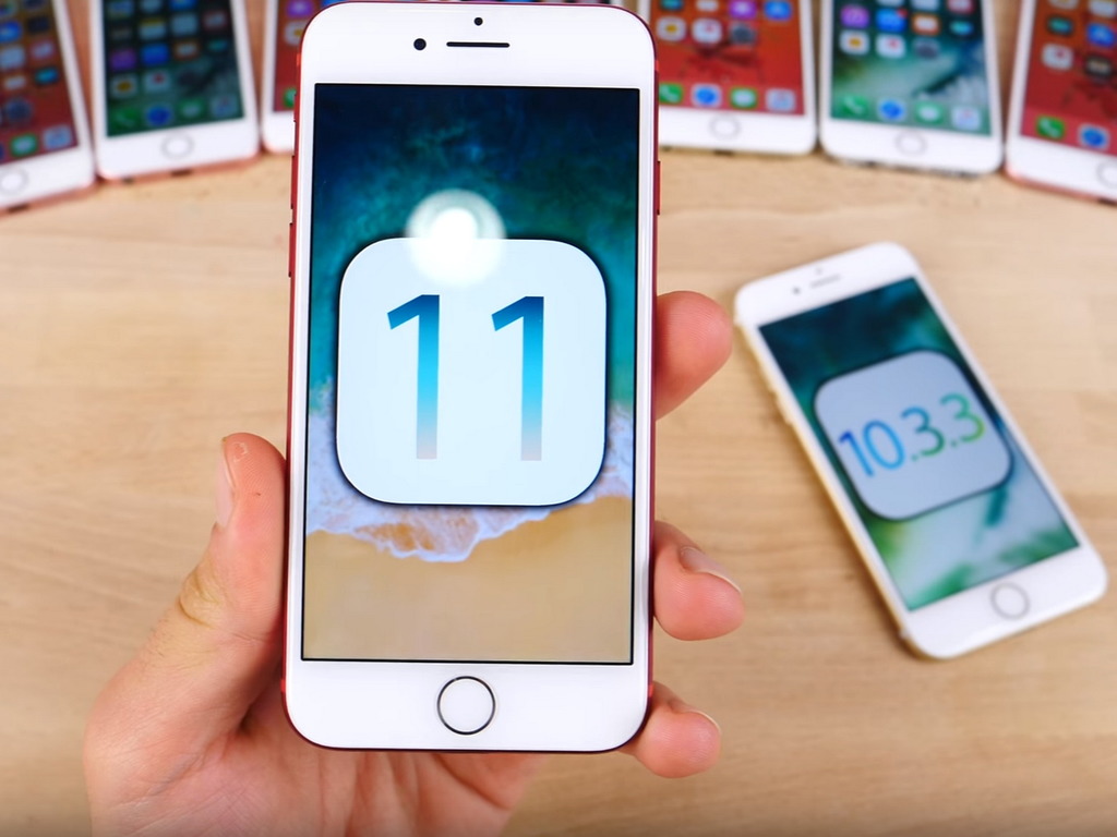 iOS 11 vs iOS 10.3.3 速度比較【iPhone 5s／SE／6s／7／7 Plus】