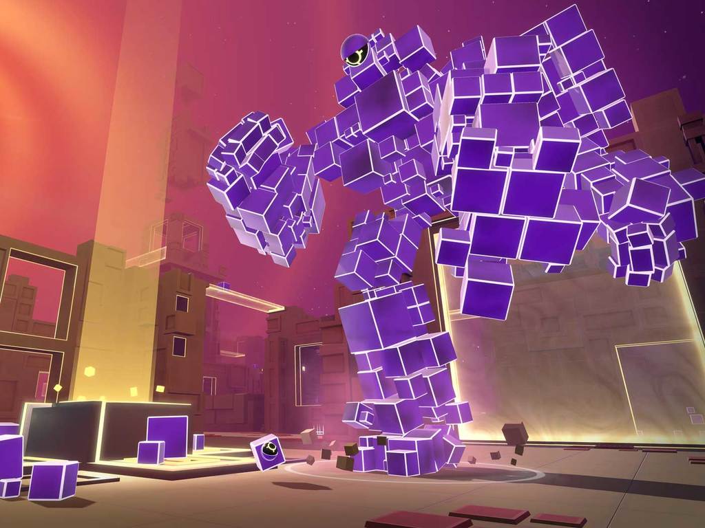 小方塊大變身對戰 【射擊小品】ATOMEGA