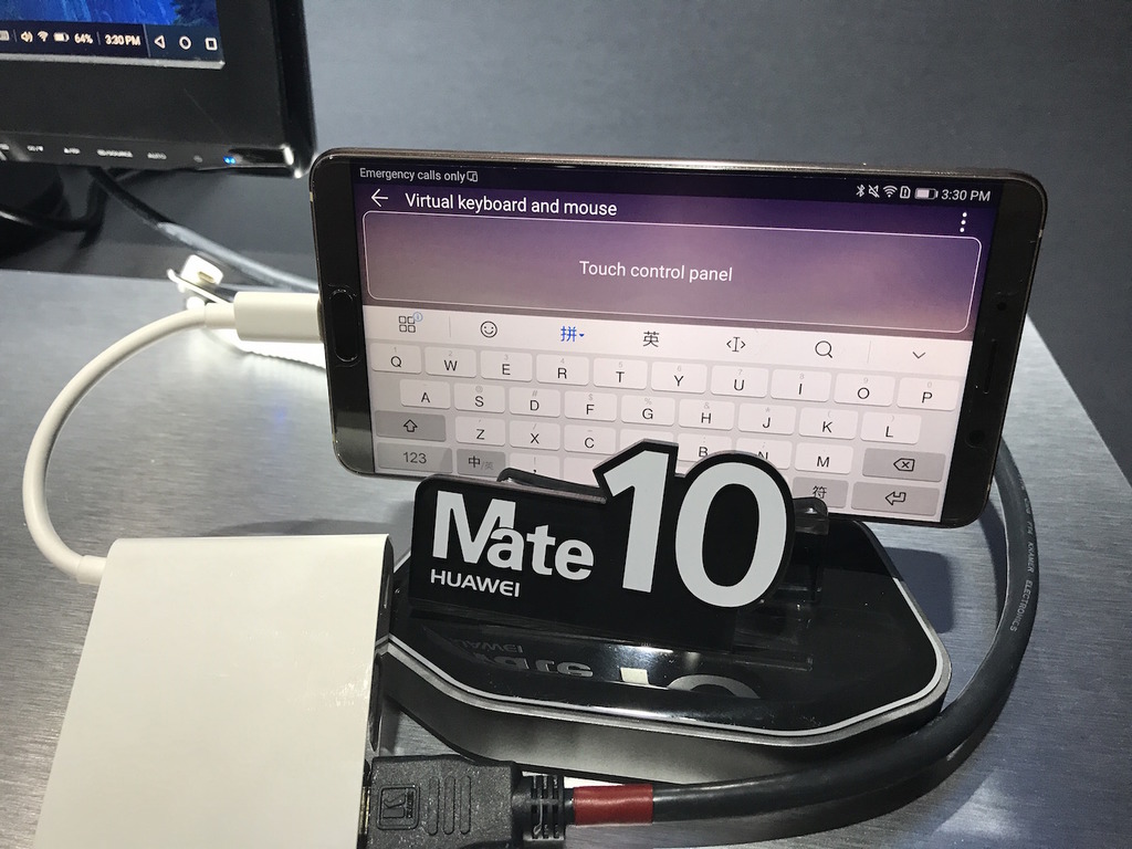 Huawei Mate 10 系列 Easy Projection 功能實試 一插即變電腦