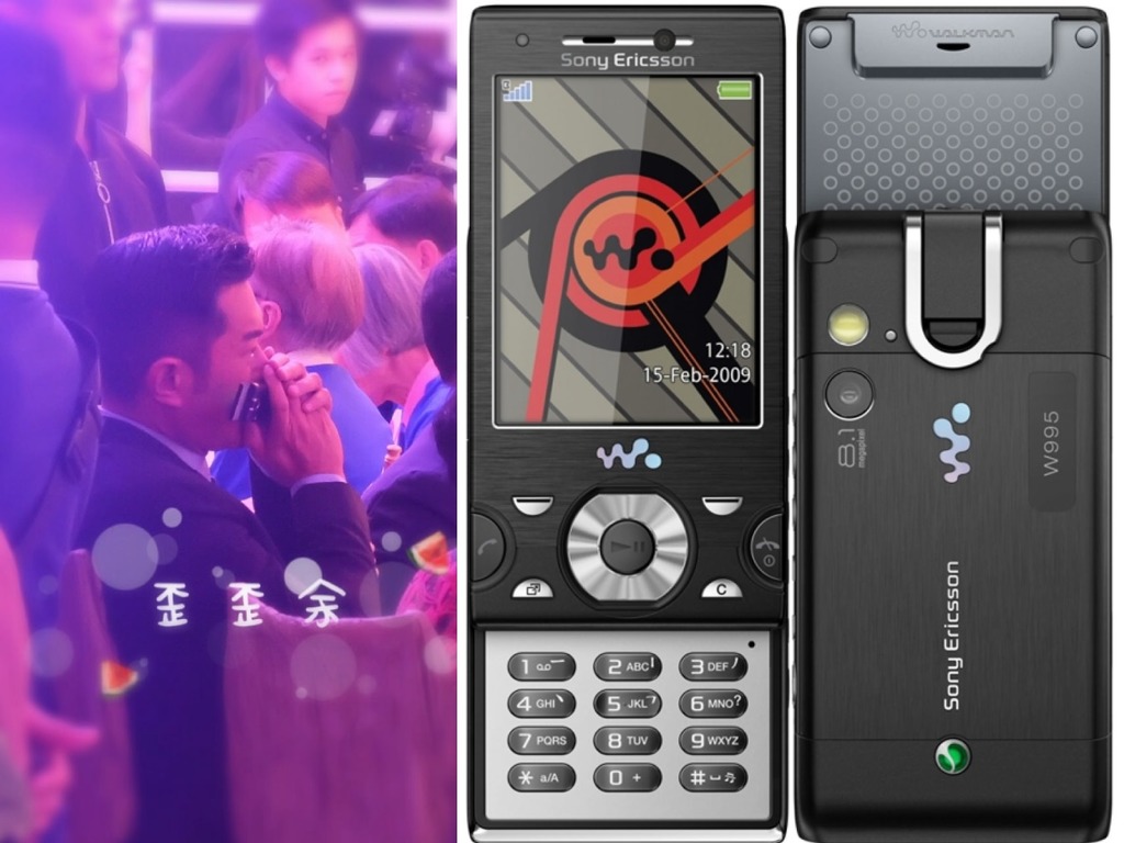 古天樂仲用緊 Sony Ericsson 推蓋手機！網民：奧巴馬啲朋友？