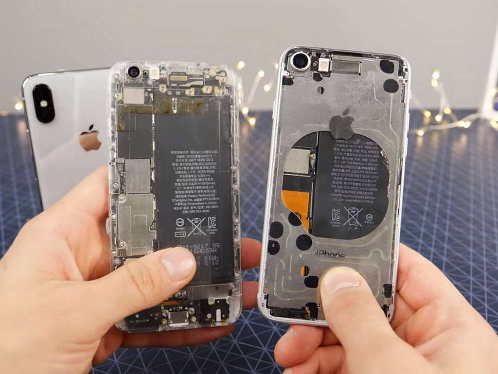 iPhone X 變透明版！全靠 DIY！