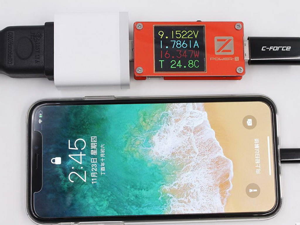 普通充電器秒變 iPhone X 快速充電器！