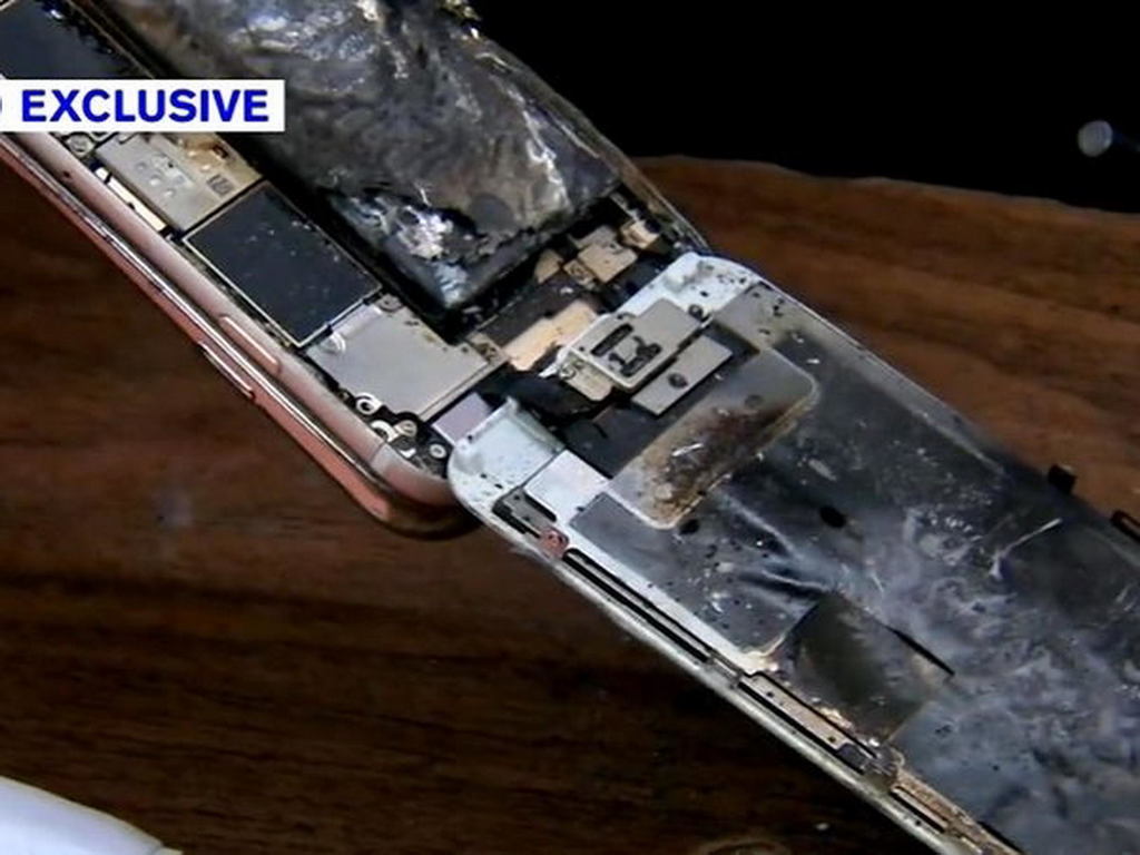 iPhone 6 爆炸！現場畫面極恐怖！