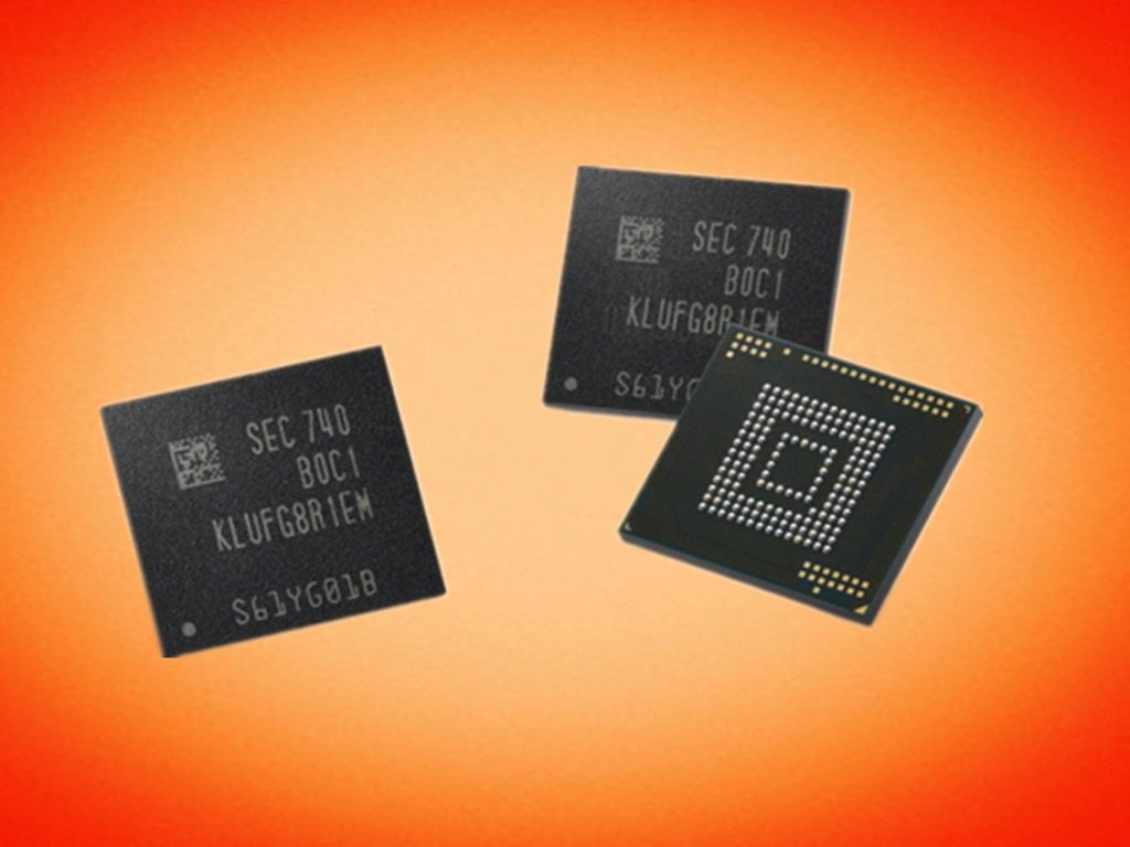  Samsung 量產 512GB UFS 快閃！大容量手機將登場