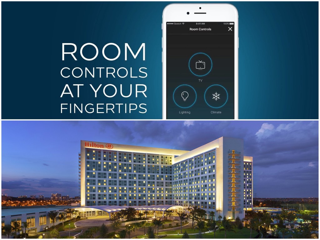 希爾頓酒店下年推 Connected Room 體驗！靠手機 app 操控房間