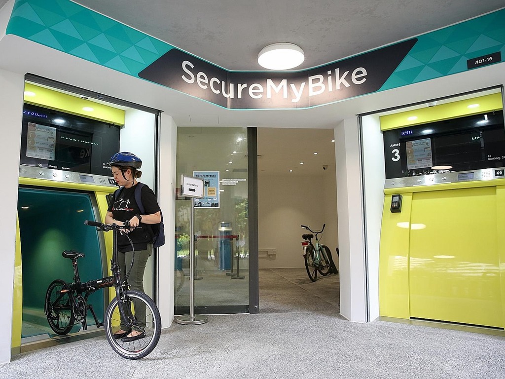 新加坡推全自動單車泊車地下系統 