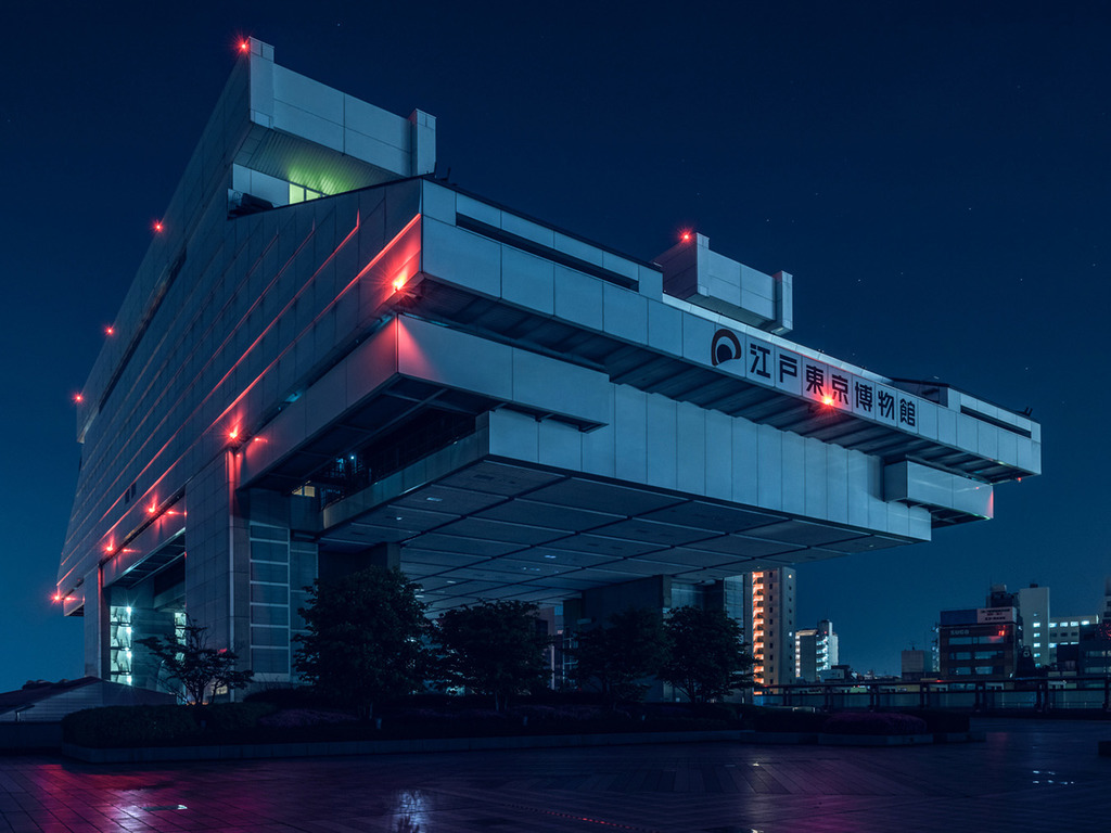 沒有人？東京魔幻夜景