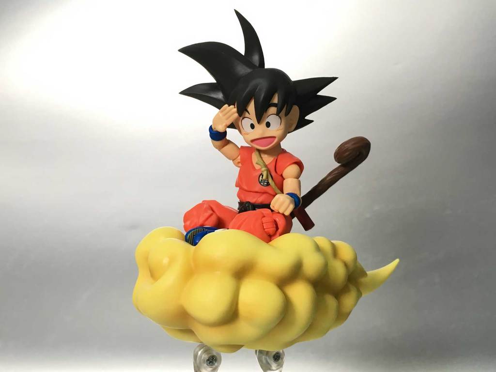 Figuarts少年悟空【開箱】 豐富配件連筋斗雲