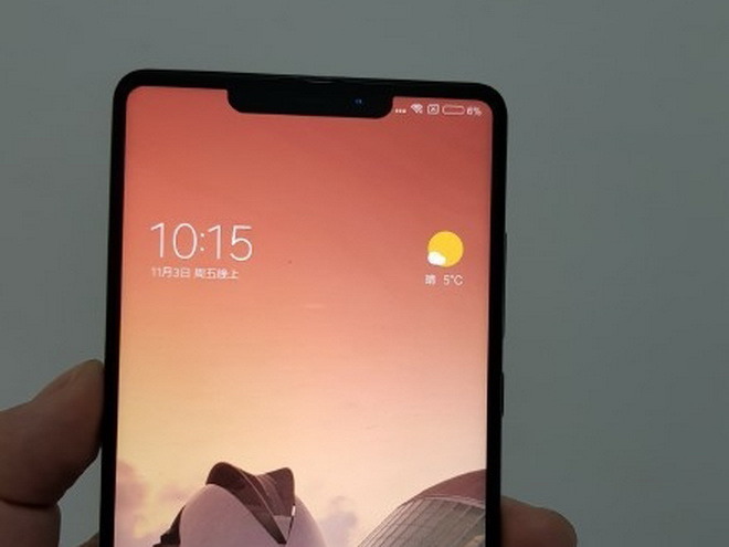 小米7諜照曝光 近似iPhone X劉海屏