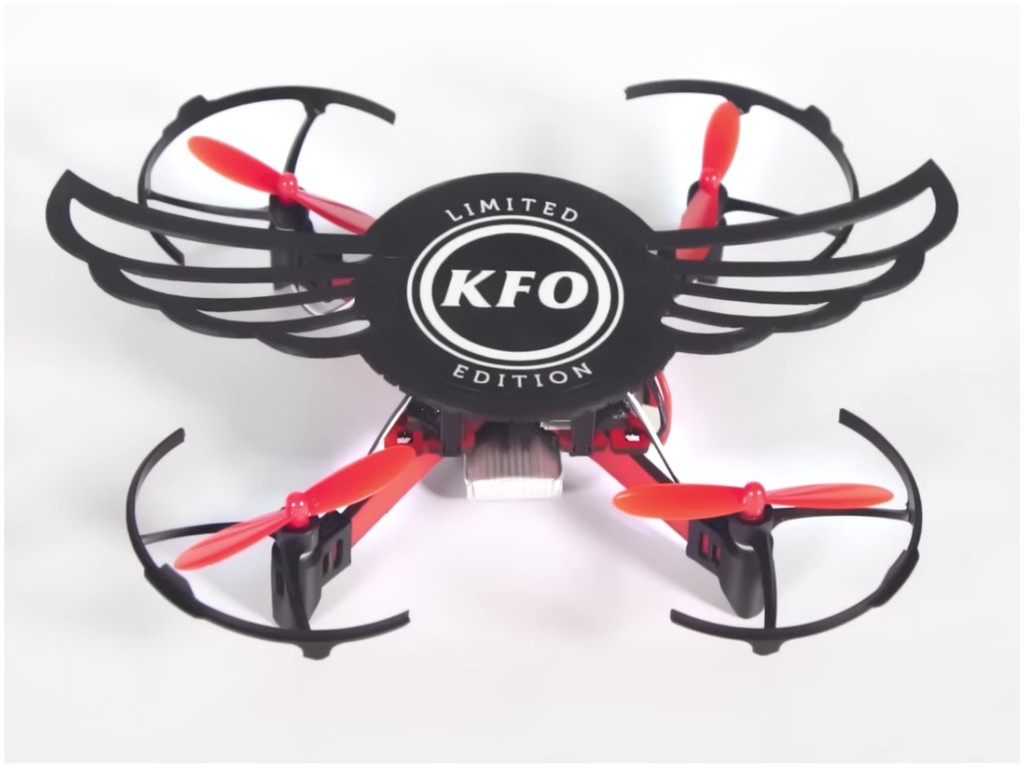 KFC 外賣雞翼盒速變 KFO 無人機