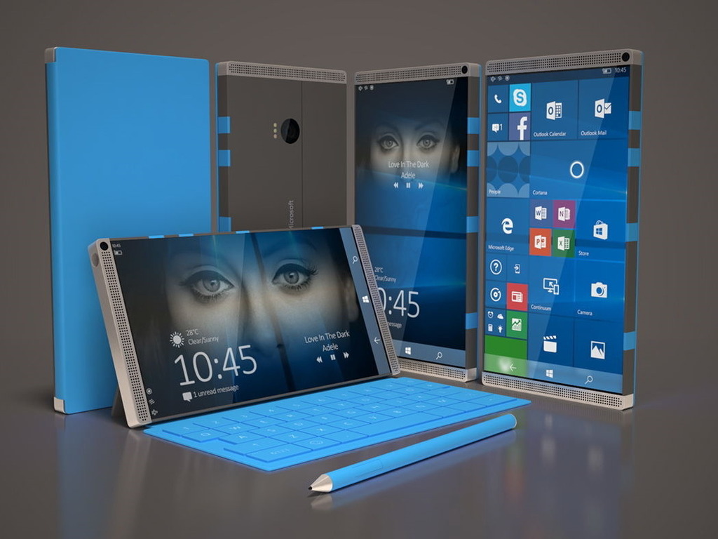 Microsoft Surface手機將應用可折疊設計