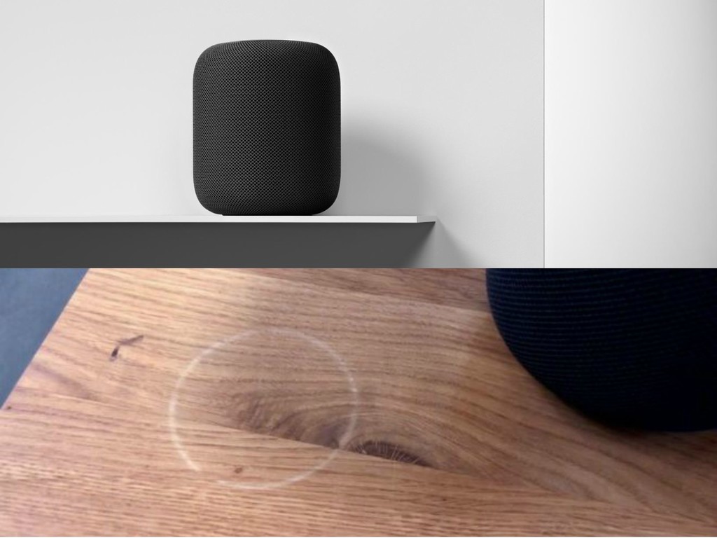 Apple 確認 HomePod 會為木製傢具留下白圈烙印