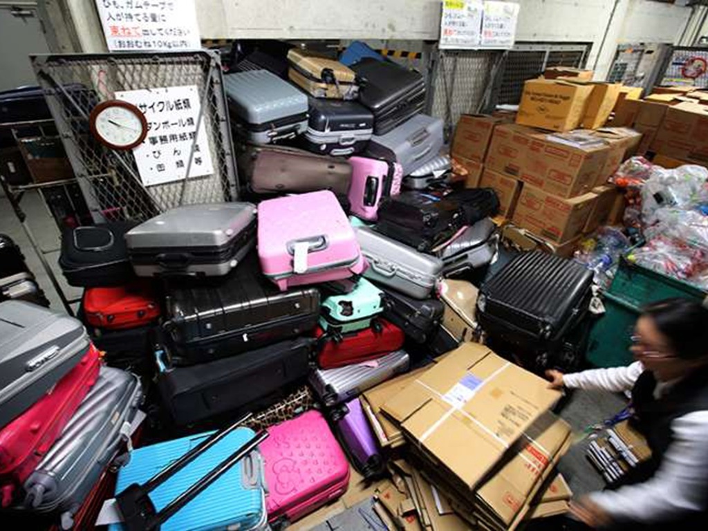 訪日旅客棄置大量舊行李箱！無人認領最後何去何從？