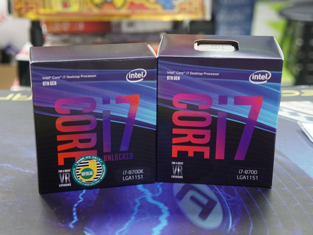 炒完售價回落！  Intel 八代 CPU 現貨齊章