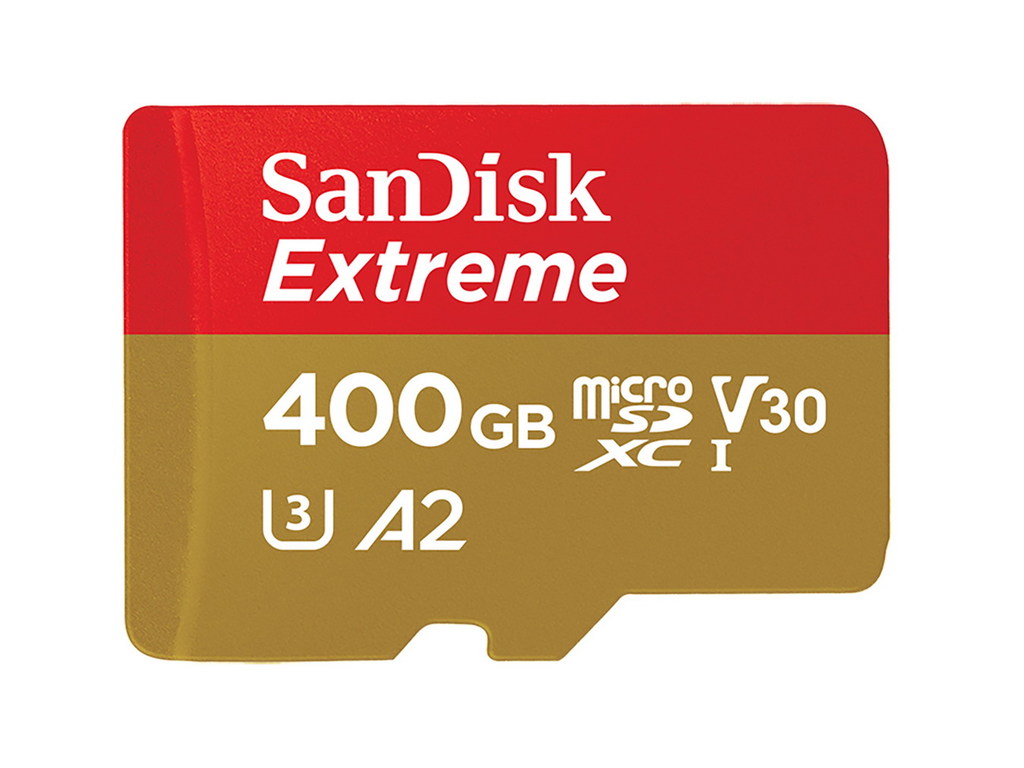 SanDisk 新一代 400GB microSD 卡！比上代快 50％