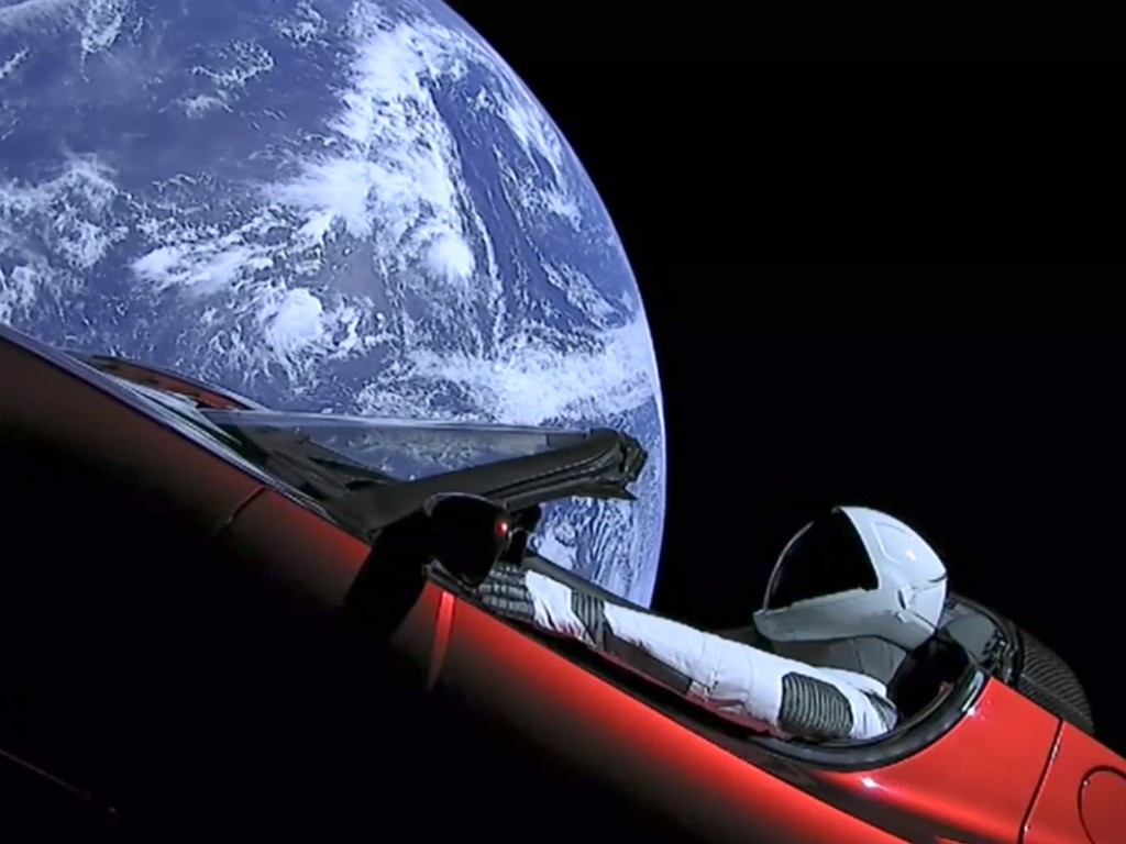 Tesla Roadster 太空跑車或附大量細菌  美國普渡大學教授擔憂
