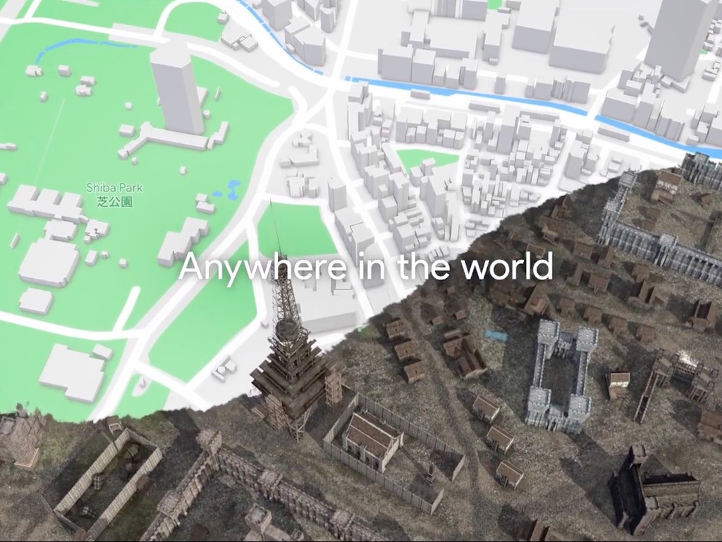 Google Maps 宣佈為手機遊戲開放地圖數據