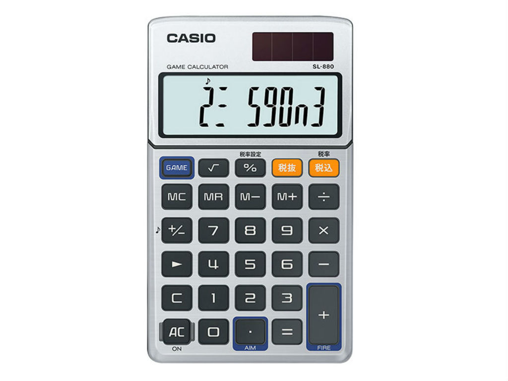 Casio 將推遊戲計算機 SL-880 八十年代產物復刻