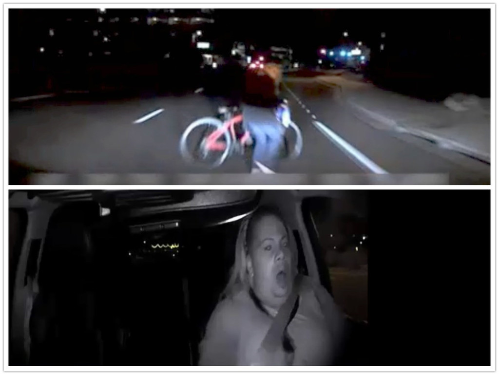 Uber 自動駕駛撞死人車 Cam 片曝光 司機嚇到目定口呆