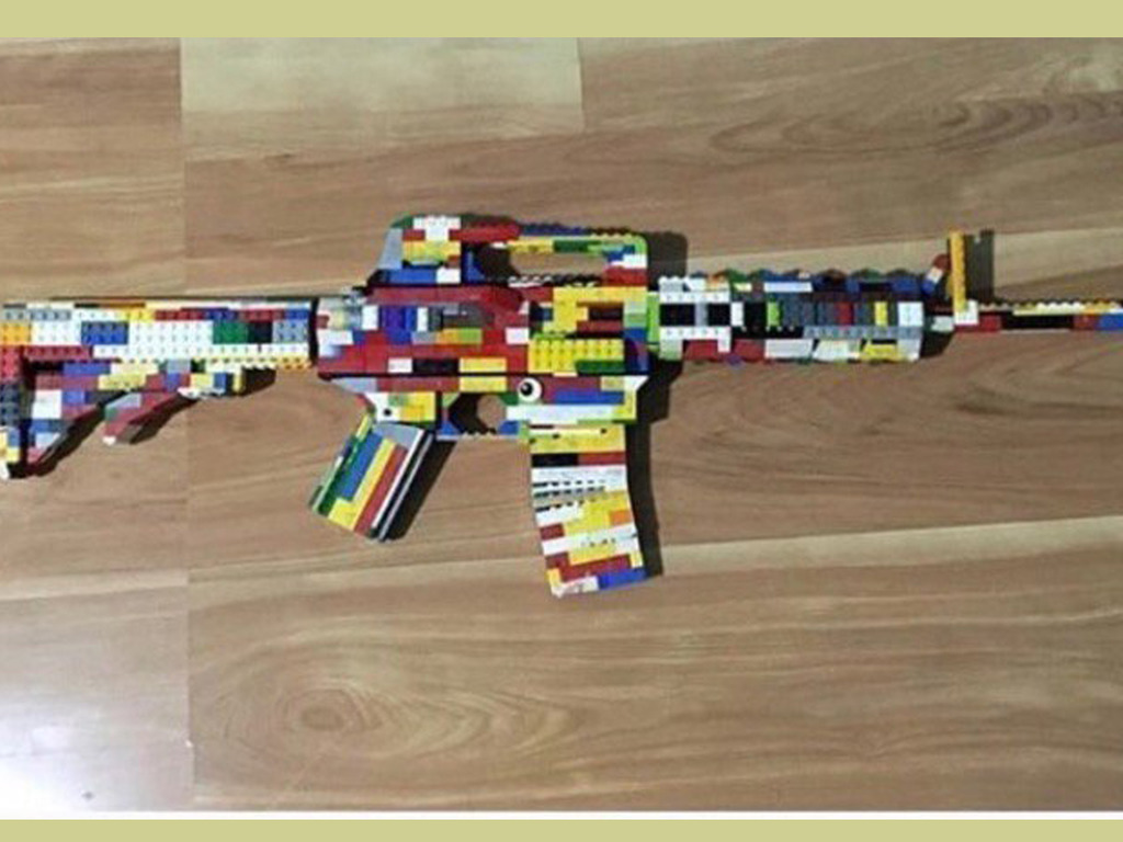 Instagram 上載 Lego 積木步槍 少年遭美警拘捕
